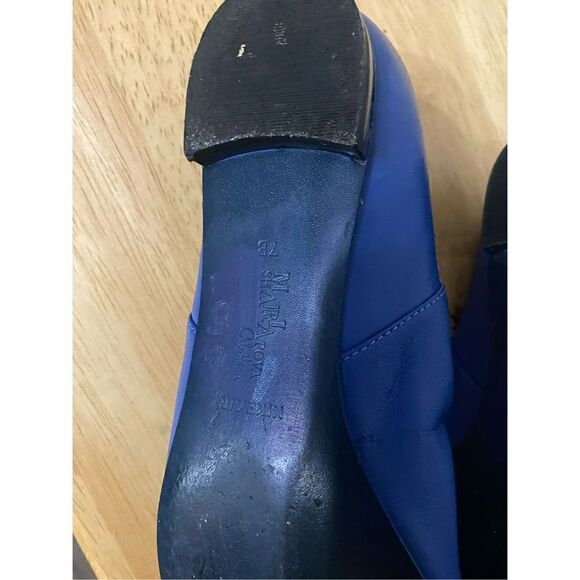 Cole Haan Maria Sharpova cobalt blue slip on flats leather - Picture 7 of 9